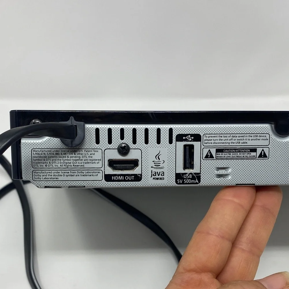 Samsung Midnight Black Blu-ray Player